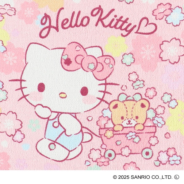 抗菌おしぼりセット さくら（ハローキティ）