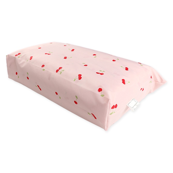 敷布団まで洗えるお昼寝布団7点セット（チェリー/横ファスナー式）