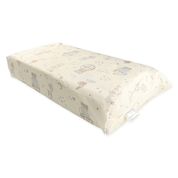 敷布団まで洗えるお昼寝布団7点セット（空の散歩/横ファスナー式）