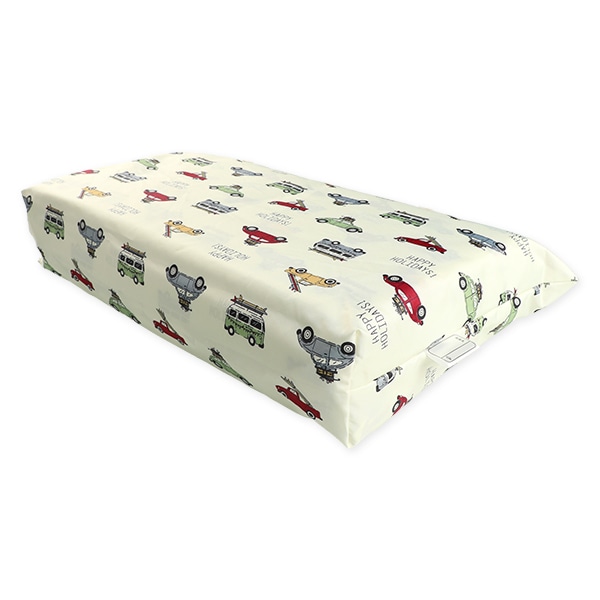敷布団まで洗えるお昼寝布団7点セット（ホリデーカーズ/横ファスナー式）