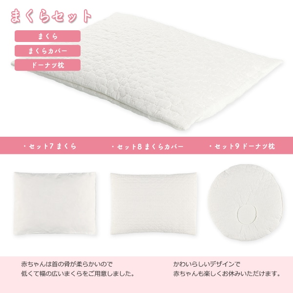 カバーリングタイプイブルベビー布団10点セット（月・星）