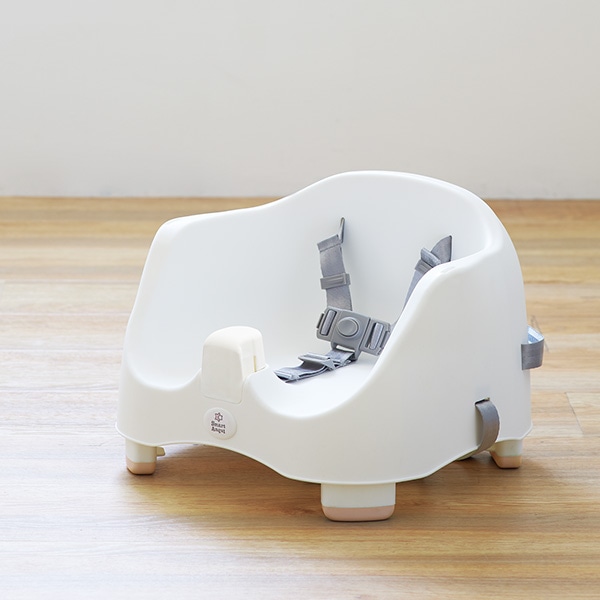 高さ調整ブースターチェア（ピーチピンク）