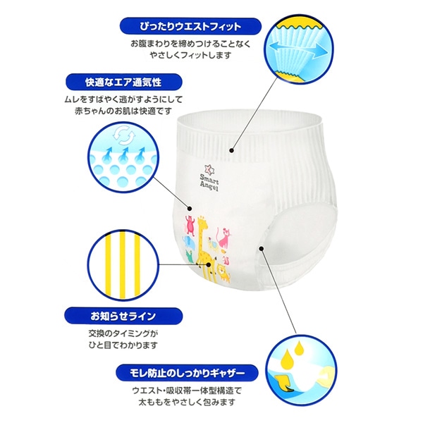 ベビーパンツ XXL（15～22kg）34枚