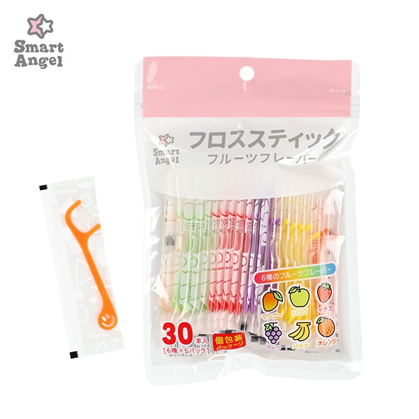 フロススティック フルーツフレーバー 30本入り