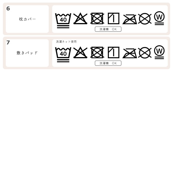 カバーリングタイプミニベビー布団7点セット（ひつじ）