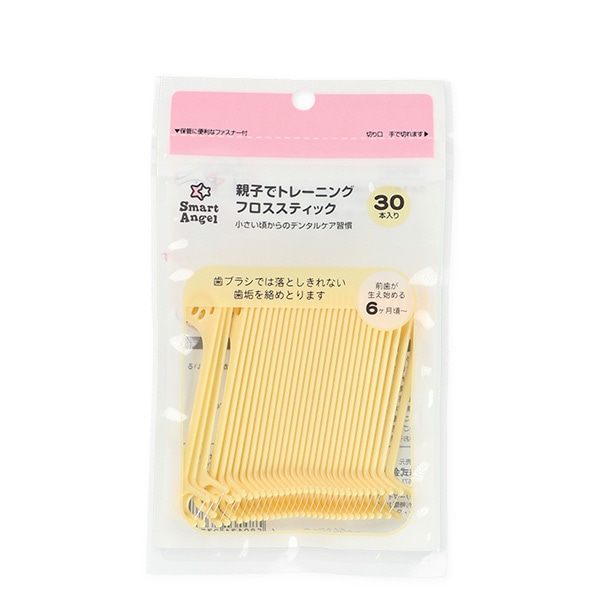 親子でトレーニング フロススティック 30本入り（6ヶ月頃～）