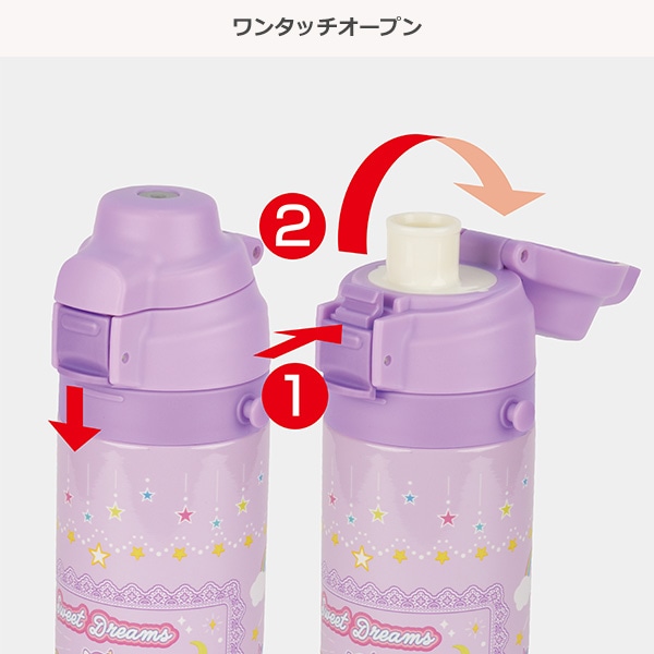 ダイレクトステンレスボトル 470ml（ユニコーン）