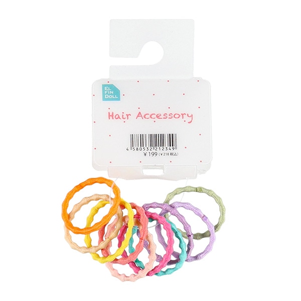 ヘアゴム No.347 ヘアゴム（プクプクカラー） | 西松屋オンラインストア