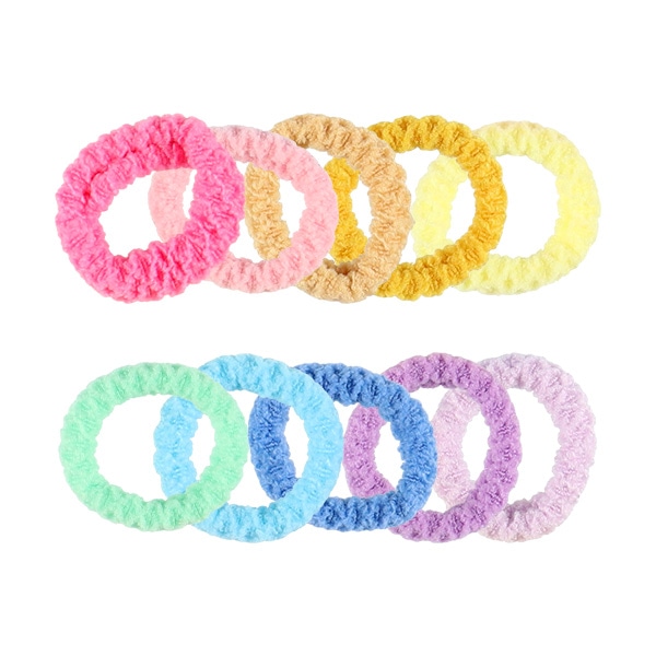 ヘアゴム10点セット（カラフルソフトゴム） | 西松屋オンラインストア