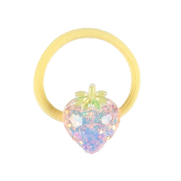 ヘアゴム4点セット（いちごモチーフ）