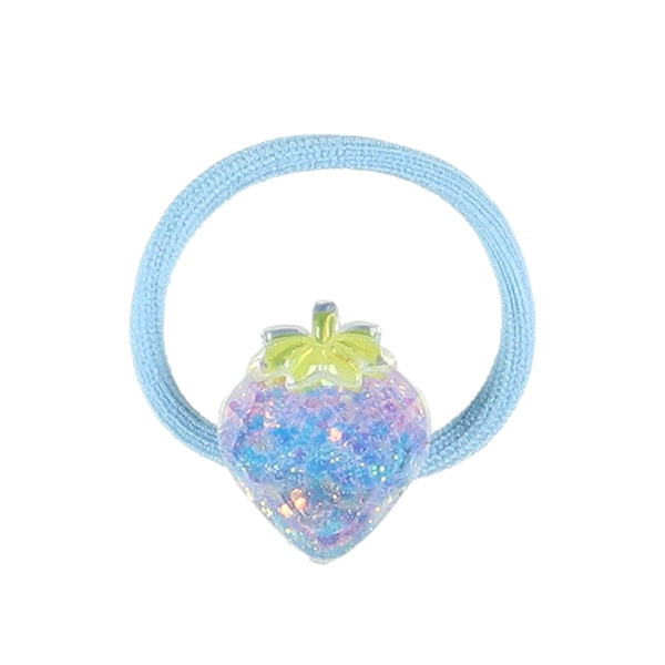 ヘアゴム4点セット（いちごモチーフ）