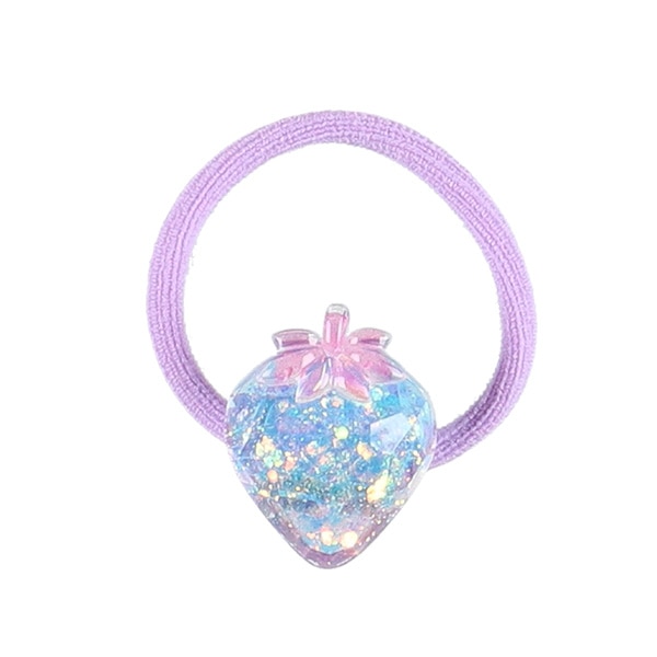 ヘアゴム4点セット（いちごモチーフ）