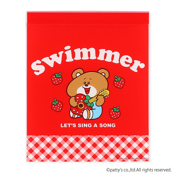 ジップバッグ 16枚（SWIMMER くま）