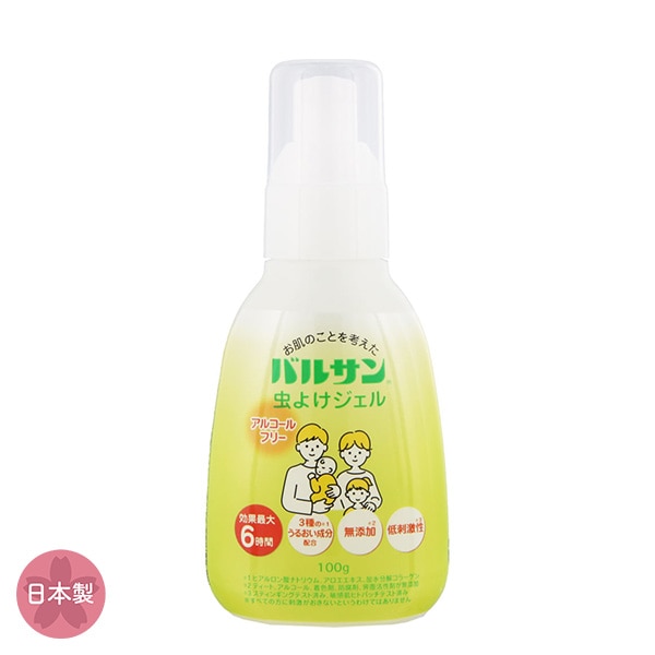 レック）バルサン 虫よけジェル アルコールフリー 100g