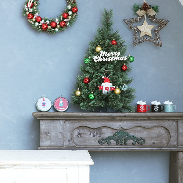 ナチュラルハーフツリー 60cm