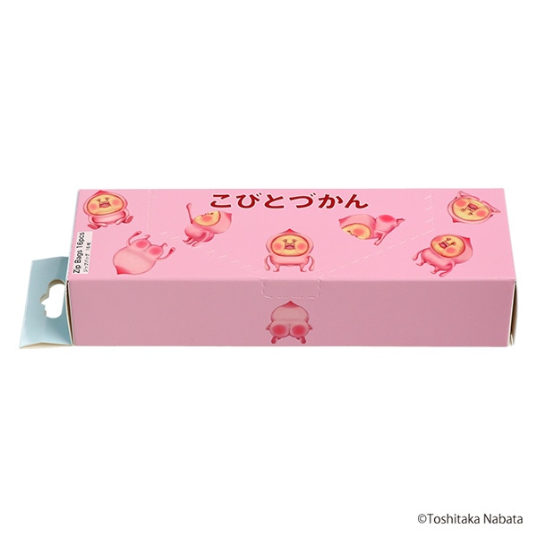 ジップバッグ 16枚（こびとづかん/カクレモモジリ）