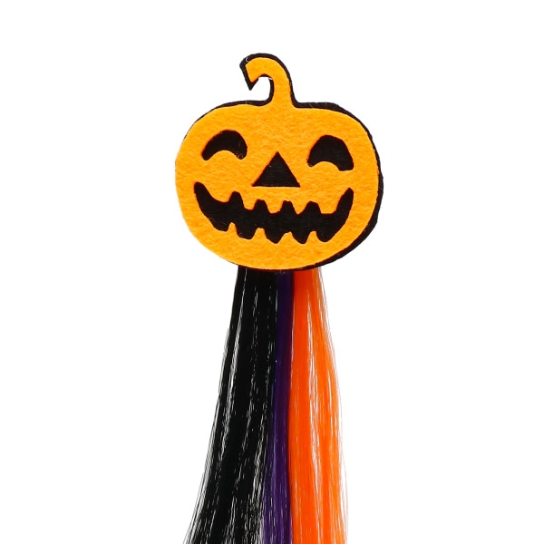 ハロウィンヘアクリップ（カボチャ）