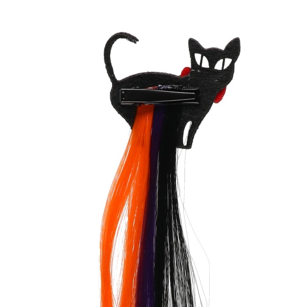 ハロウィンヘアクリップ（ねこ）