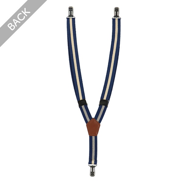 サスペンダー 20mm（ラインネイビー）