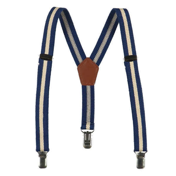 サスペンダー 20mm（ラインネイビー）