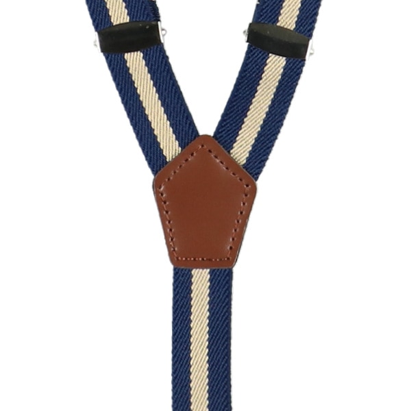 サスペンダー 20mm（ラインネイビー）