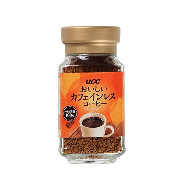 UCC）おいしいカフェインレスコーヒー 瓶45g