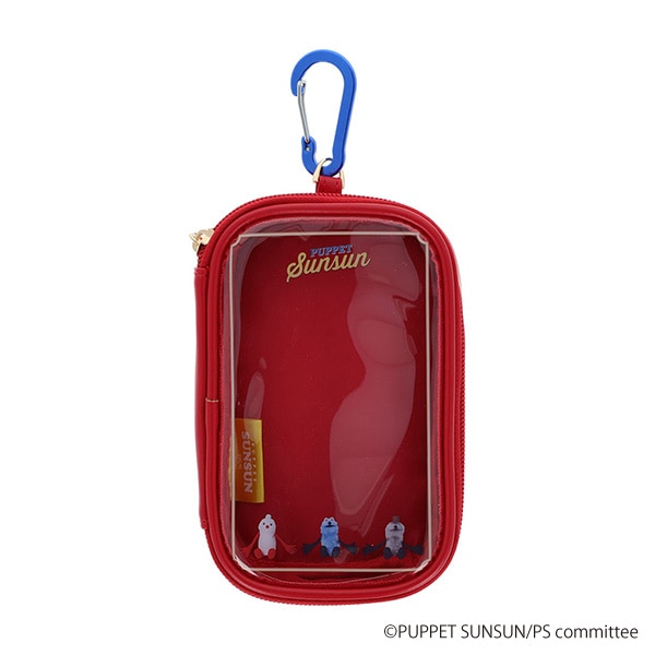 キャリーポーチ レッド（パペットスンスン）