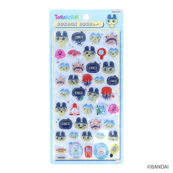 サンスター文具）ドロップシール（たまごっち・まめっち）