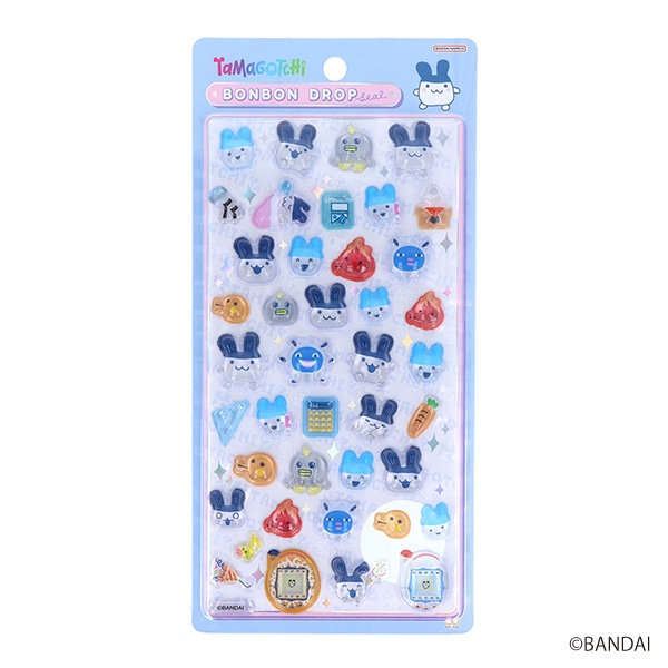 サンスター文具）ドロップシール（たまごっち・みみっち）
