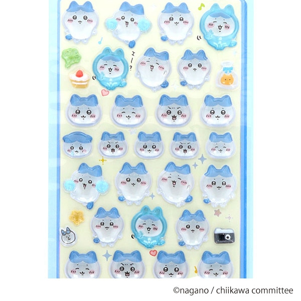 サンスター文具）ドロップシール（ハチワレ）