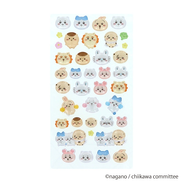 ちいかわ ボンボンドロップシール（みんな・ニコニコ）