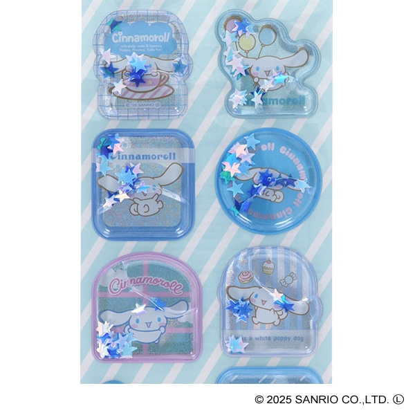 サンスター文具）ウォーターシール（シナモロール）