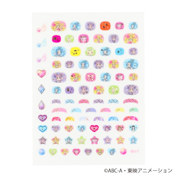 サンスター文具）ネイルシール（キミとアイドルプリキュア）