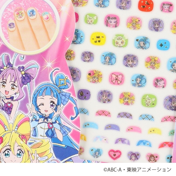 サンスター文具）ネイルシール（キミとアイドルプリキュア）
