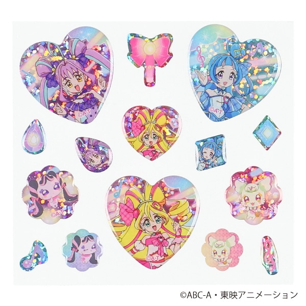 サンスター文具）キャンディチャームシール（キミとアイドルプリキュア）