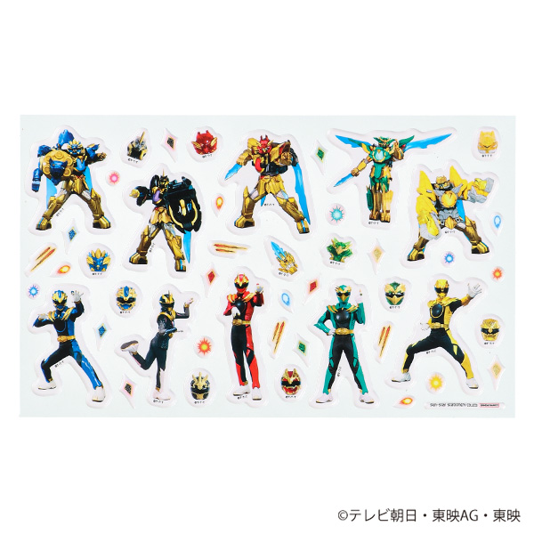 サンスター文具）あそびシールバッグ（ナンバーワン戦隊ゴジュウジャー）