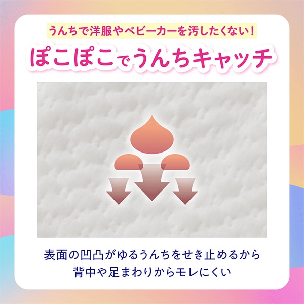 GOON）グーン ゆるうんちモレ0へ パンツM（6～12kg）198枚（66枚×3パック）大容量