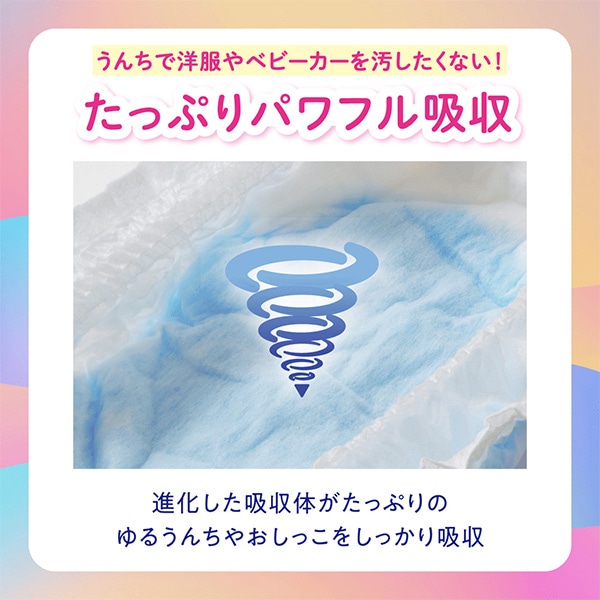 GOON）グーン ゆるうんちモレ0へ パンツM（6～12kg）198枚（66枚×3パック）大容量