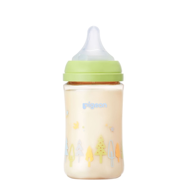Pigeon）母乳実感 プラスチック製哺乳びん 240ml（TREE）