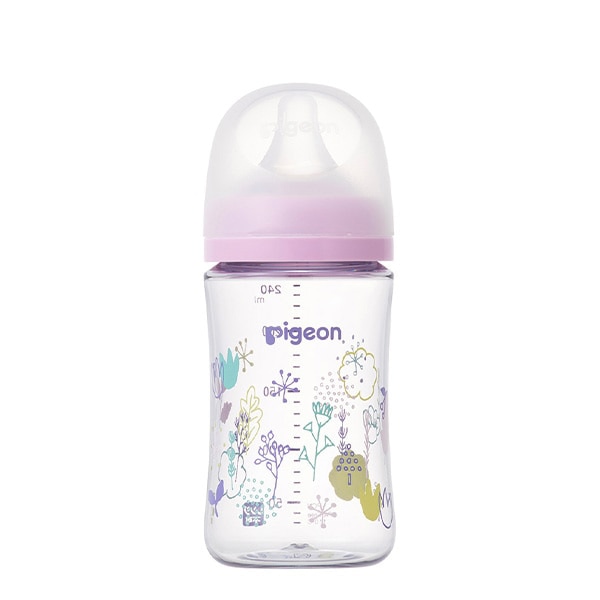 Pigeon）母乳実感 哺乳びん プラスチック製 240ml（フラガーデ）