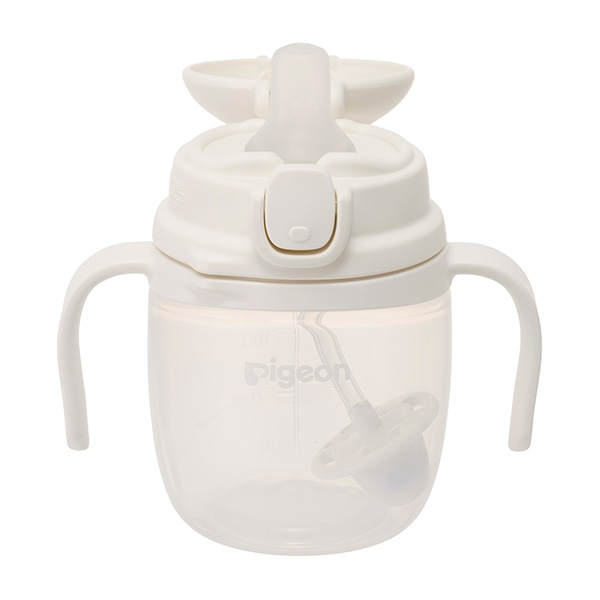 Pigeon）magmag（マグマグ）成長実感 3種のコップ&ストローセット ボトル付き（6ヶ月頃から）