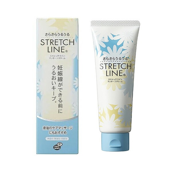 ピップ ベビー）マッサージクリームSTRETCHLINE（チューブ110ｇ）