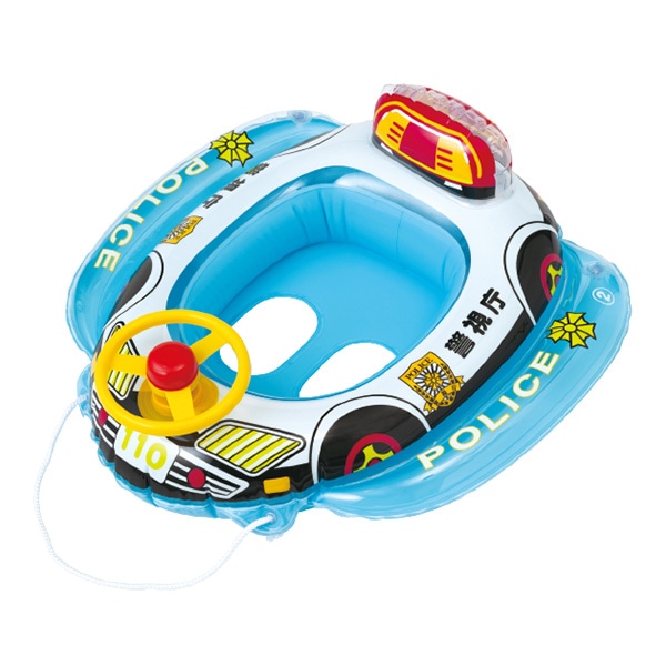 ハンドル付きボート（パトカー）