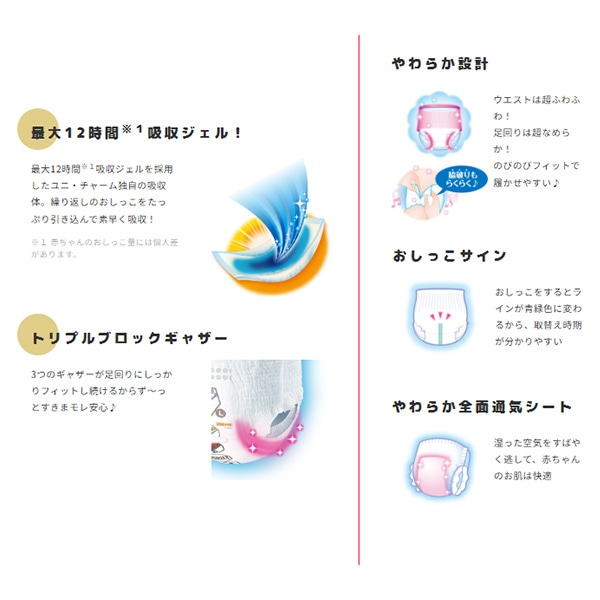 MamyPoko）マミーポコパンツ BIG（12~22kg）162枚（54枚×3パック）（リカちゃん）