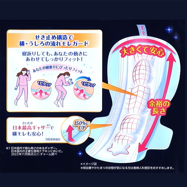 ソフィ）超熟睡ガード360 特に多い夜用・羽つき（12個入り）