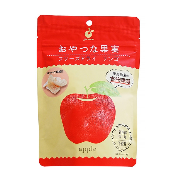 ヤマサン食品工業）おやつな果実 フリーズドライ りんご 20g