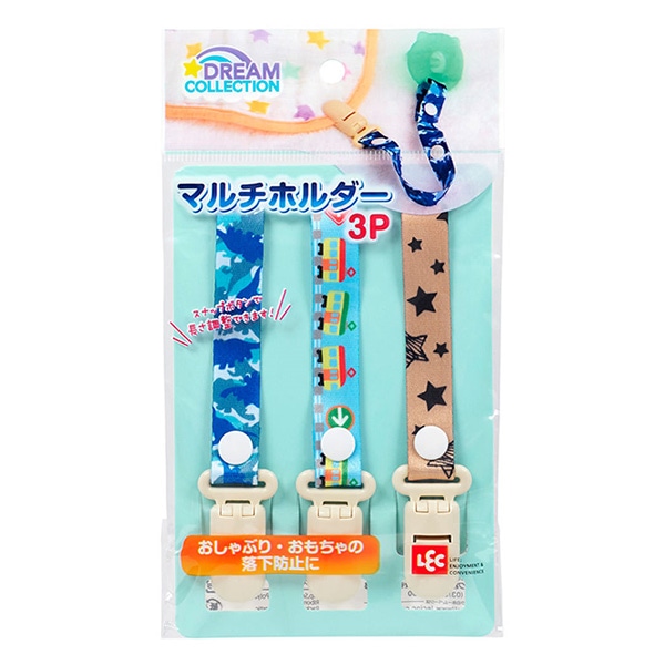 レック）マルチホルダー 3個入り（男の子柄）