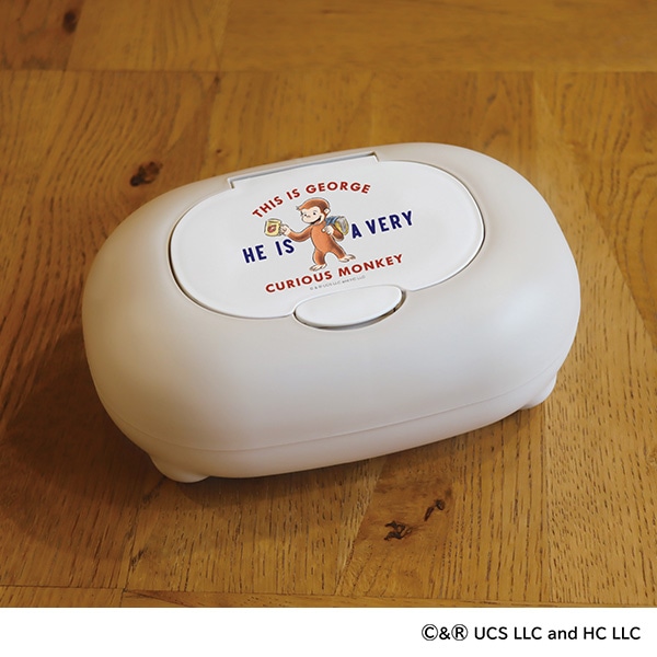 錦化成）ウェットティッシュケース THIS IS GEORGE（おさるのジョージ）