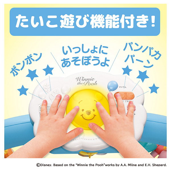 タカラトミー）えらべる回転 6WAYジムにへんしんメリー プラス（くまのプーさん）