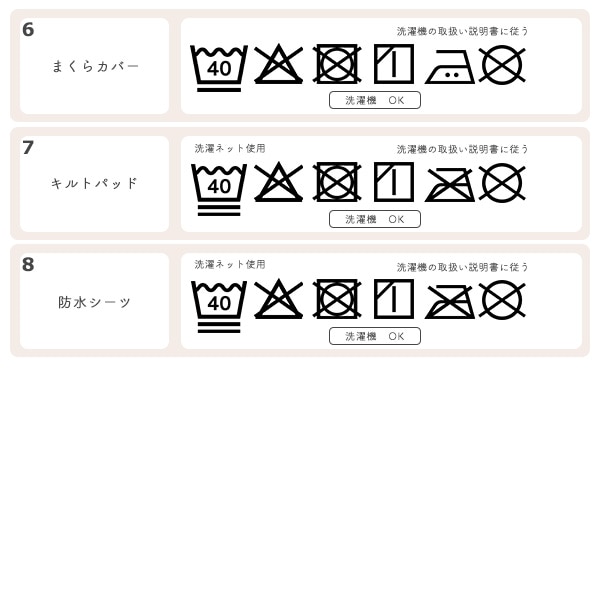 ミニベビー布団8点セット（ミッフィー）